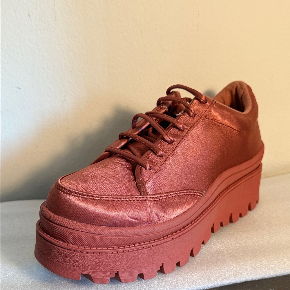 New Jeffrey Campbell To Peak Platform Sneakers - Size 8